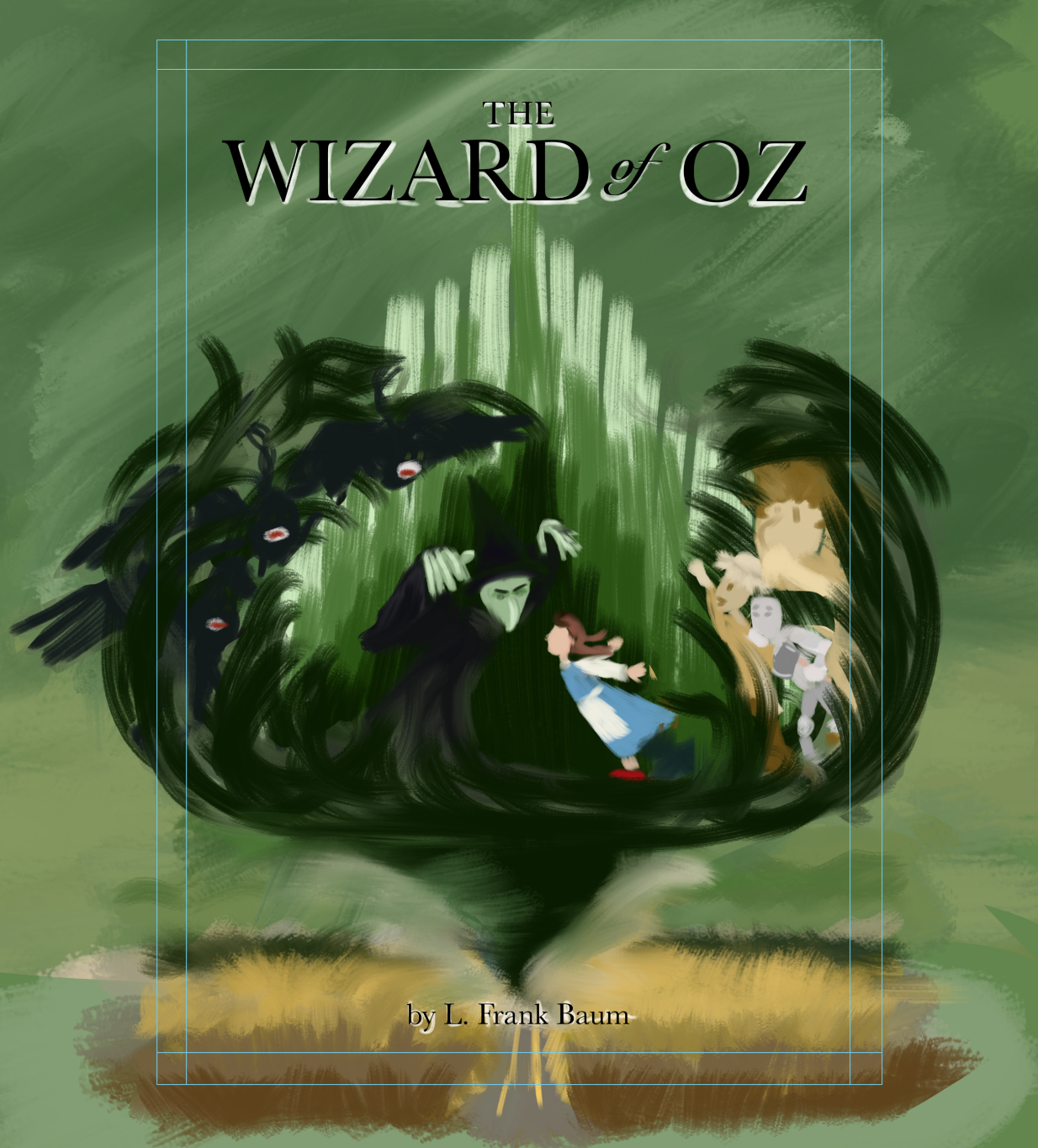 rough idea for Oz book cover