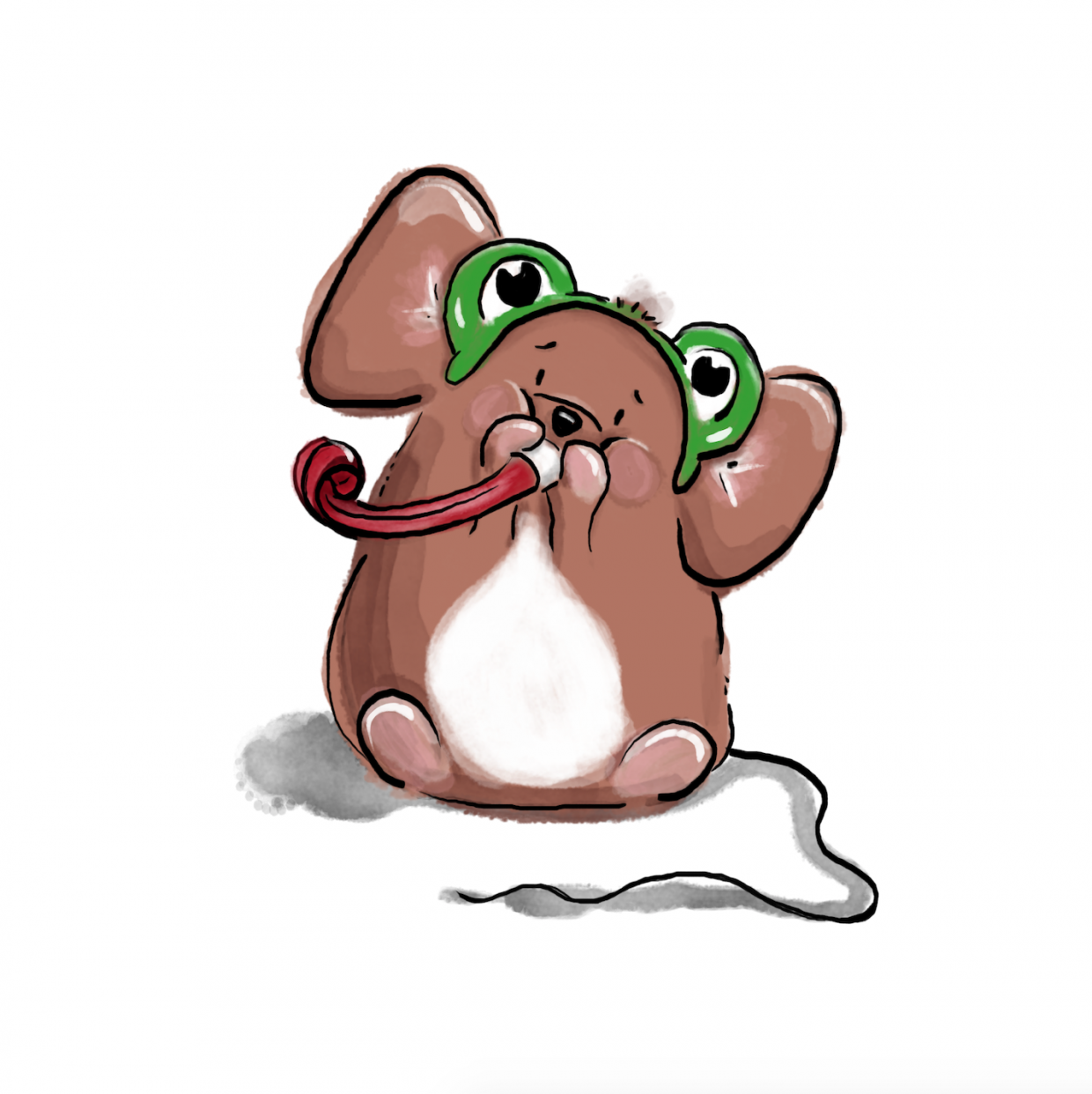 nanowrimouse frog