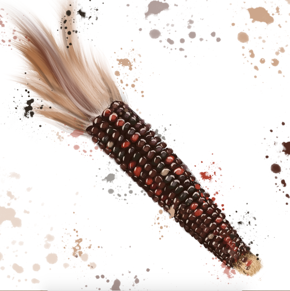 indian flint calico corn