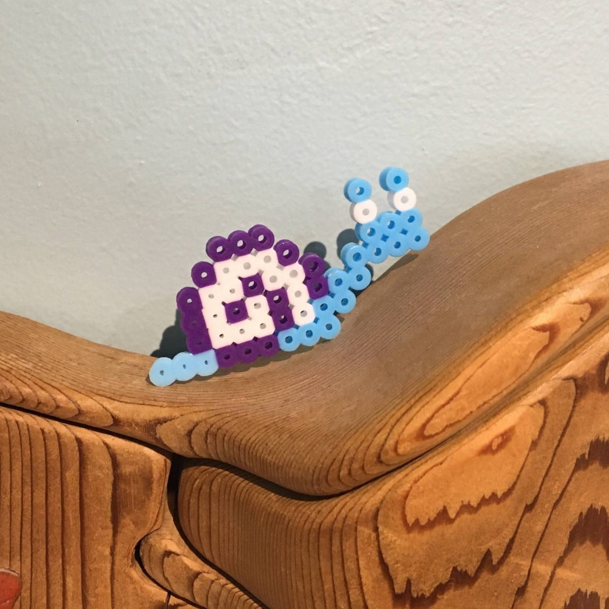 perler bead snail