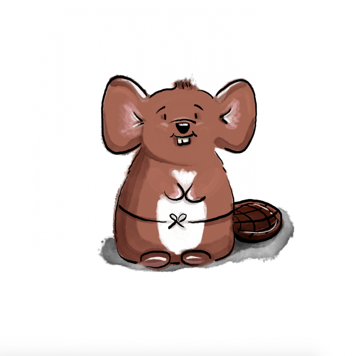 nanowrimo nanowrimouse mouse dressed up in beaver costume