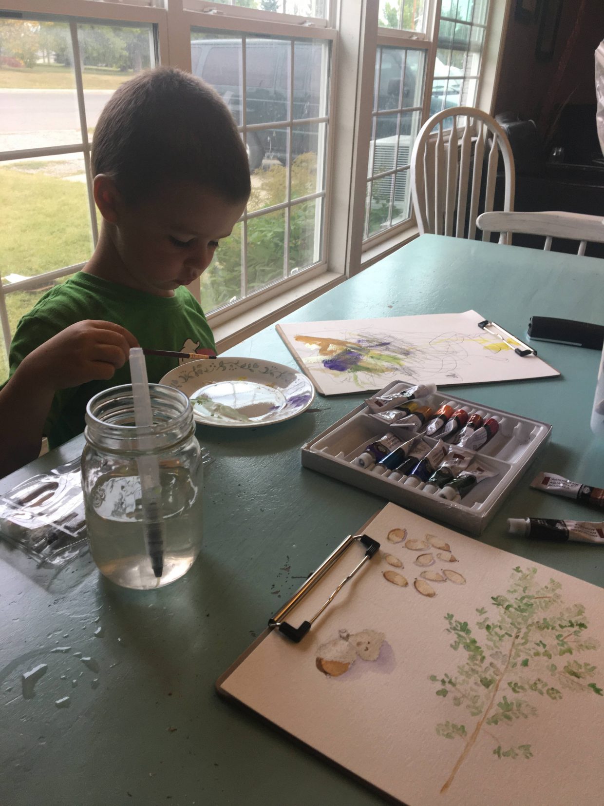 kitchen workspace painting