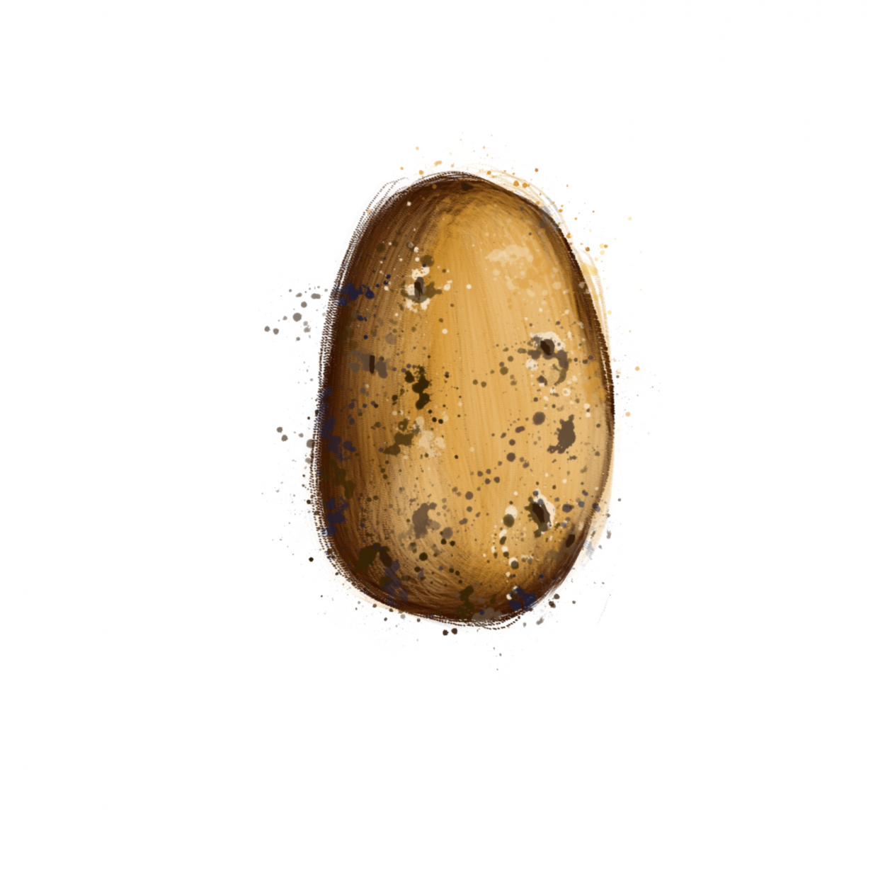 draw 50 things potato