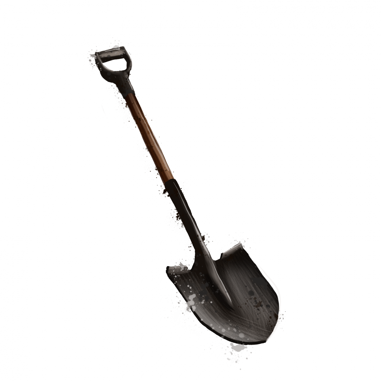 Draw 50 Things Garden Shovel