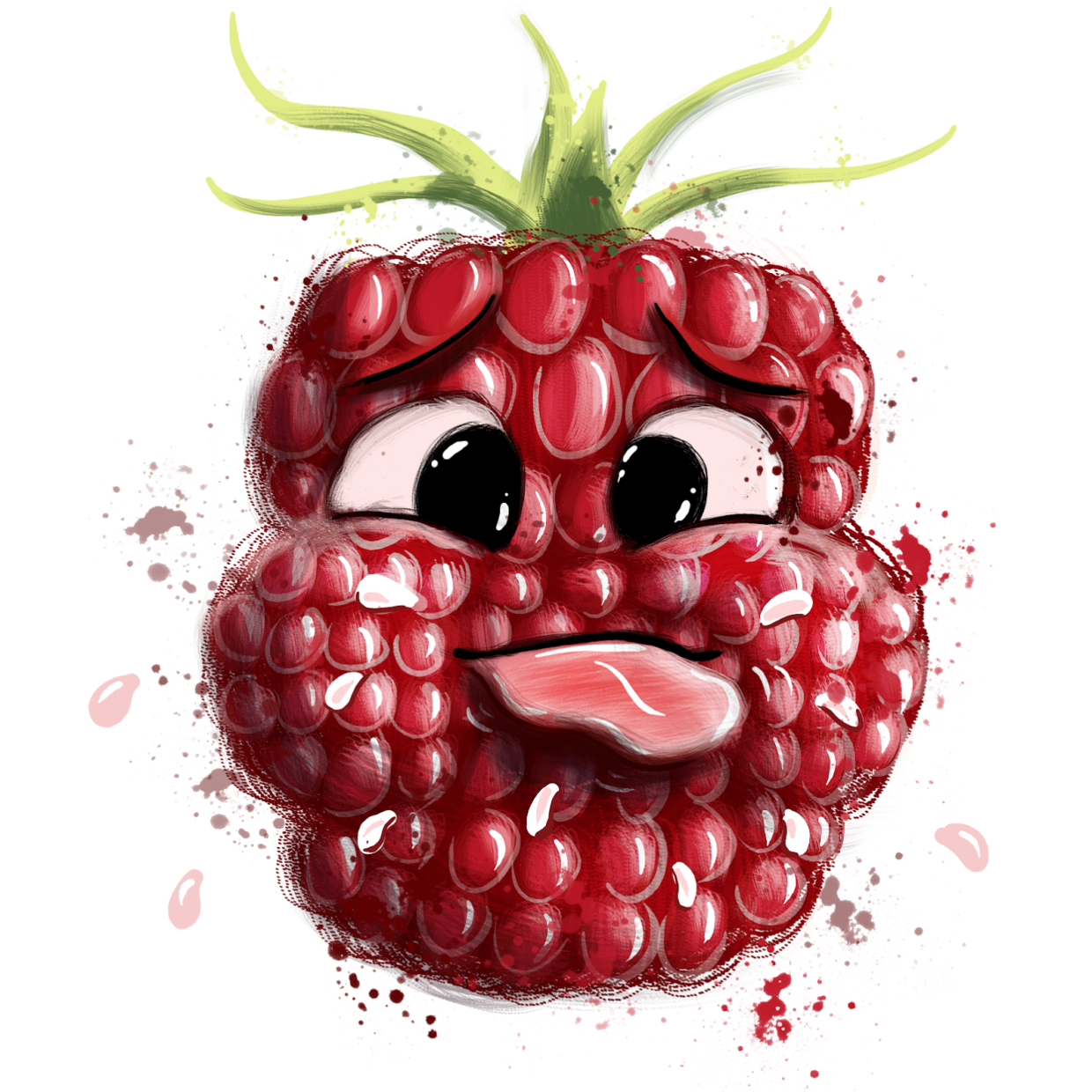 Raspberry making a raspberry